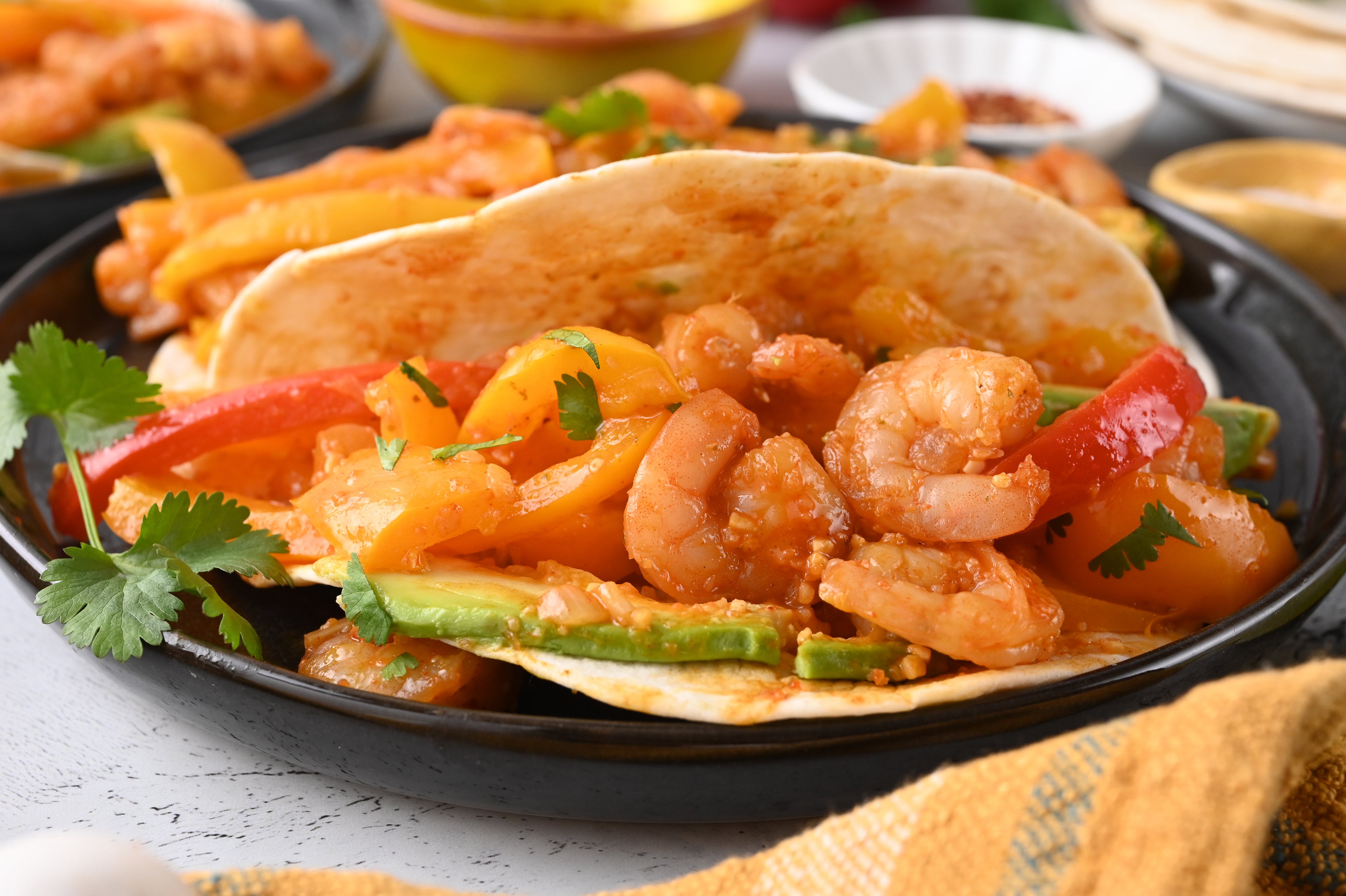 Shrimp Fajitas